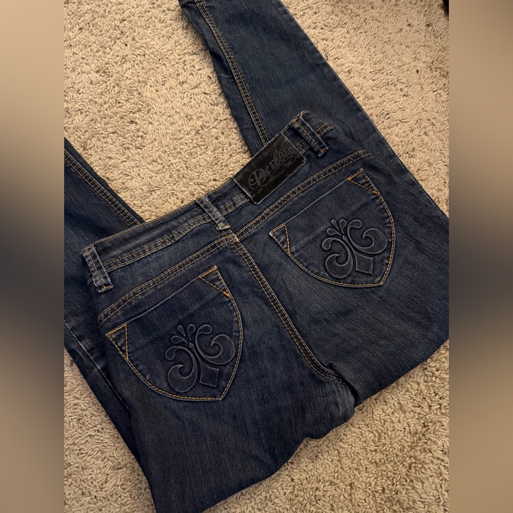 Elegant Dark Blue Women's Skinny Jeans